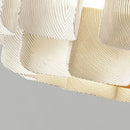 GobekUsa LED Chandelier: Luxe Fingerprint Design for Living Room, Bedroom, Hotel Lobby