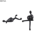 GobekUsa Abstract Characters Resin Sculpture Desk Decoration Modern Home Decor Figure Statue