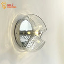 GobekUsa Bauhaus Wavy Glass Wall Lamp LED G9 Home Decor Living Room Bedroom Bar