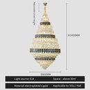 GobekUsa Crystal Headlight Luxury Lighting for Villa, Hotel, and Restaurant