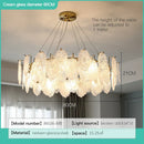 GobekUsa Crystal Chandelier: Modern Luxury Master Bedroom French Light for Living Room