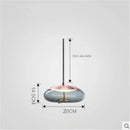 GobekUsa Glass LED Chandeliers for Living Room Bedroom Kitchen Pendant Lamp