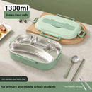 GobekUsa Insulated Bento Lunch Box Set with Cutlery, Portable Food Storage