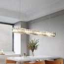 GobekUsa Crystal LED Pendant Lights | Dimmable Ring Hanging Lamp | Modern Luxury Decor Fixtures