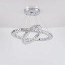 GobekUsa Crystal Chandelier: Luxury LED Pendant Lighting for Living & Dining Room