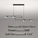 GobekUsa LED Pendant Lights: Remote Controlled Modern Lighting for Home Décor