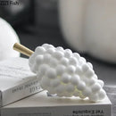GobekUsa Grape Skewer Crafts Fruits Statue Desk Ornament