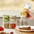 GobekUsa Glass Spice Dispenser Salt Shaker Sealed Spice Container Peppers Jar