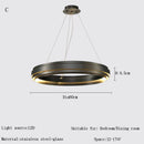 GobekUsa Gold Ring Chandelier: Modern Italian Design for Stylish Living Spaces