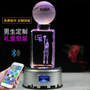 GobekUsa Crystal Lights Basketball Table Lamp for Bed Room Decor