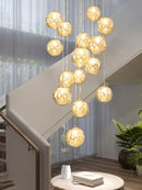 GobekUsa Crystal Ceiling Chandelier for Modern Loft Living Room, Home, Hotel, Kitchen, Bedroom Lighting