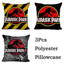 GobekUsa Jurassic Park Dinosaur Pillowcase Cover for Living Room Sofa and Chair