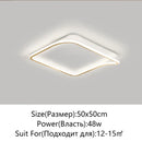 GobekUsa Golden LED Ceiling Chandelier: Modern Simplicity for Living, Dining, and Bedrooms