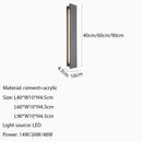 GobekUsa LED Limestone Sconce Garden Porch Lamp for Country Villa Balcony Entrance