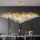 GobekUsa Crystal Ceiling Chandelier: Modern Luxury for Living, Dining, Bedroom, Hotel, Hall Décor
