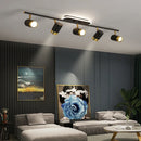 GobekUsa LED Chandelier with Spotlights for Living Room Bedroom Ceiling Decor