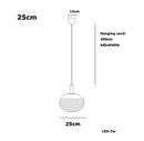 "GobekUsa 7-12W COB LED Chandelier Lighting Hanging Lamps for Dinning Room"