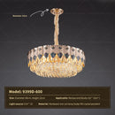 GobekUsa Crystal Chandelier: Modern Luxury for Living Room, Bedroom, Dining Room