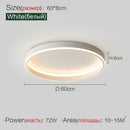 GobekUsa Bedroom Lamp Ceiling Lights Modern Minimalist Master Bedroom Warm LED Lighting