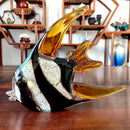 GobekUsa Hand Blown Tropical Fish Glass Figurines Home Decor & Gift
