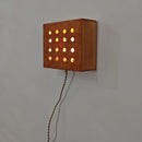 GobekUsa Cave Box Retro Wall Light: Artistic Master Bedroom Headboard & Living Room Feature.