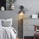 GobekUsa Industrial Wall Sconce Light with Adjustable Metal Lampshade