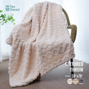 GobekUsa Cozy Knit Blanket for Home & Travel - Soft & Warm Throw Blanket