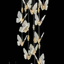 GobekUsa Luxe Bedside Lamp, Butterfly Pendant, Minimalist Living Room Bar Desk Light