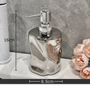 GobekUsa Wrinkle Ceramic Soap Dispenser Pump Bathroom Lotion Bottle Accessories