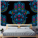 GobekUsa Lucky Hand Mandala Tapestry Wall Hanging Boho Decor