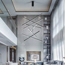 GobekUsa Aluminum Bar LED Chandelier for Stair Hall Dining Living Room - Indoor Lighting Fixture