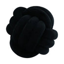 GobekUsa Handmade Knotted Ball Round Plush Pillow for Home Decoration