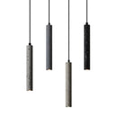 GobekUsa Industrial Stone LED Pendant Lamp, Adjustable Wire, Colorful Options