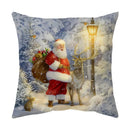 GobekUsa Christmas Cushion Cover Set - Festive Xmas Decor for Living Room Sofa