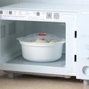 GobekUsa Kitchen Microwave Steamer Pot for Soup Dumplings and Rice