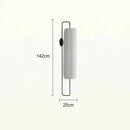 GobekUsa Japanese Style LED Floor Lamp for Living Room Bedroom Tea House