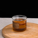GobekUsa Japanese Walnut Tea Cup Set - High-Grade Glass Coffee & Flower Tea Cups