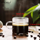 GobekUsa 6PCS Glass Espresso Cups - 120ML 4OZ