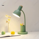 GobekUsa Cute Nordic Desk Lamp with Pen Holder for Home Office and Bedroom