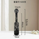 GobekUsa Leopard Print Glass Vase: Stylish Terrarium & Home Decor Accessory