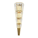 GobekUsa Crystal Torch Wall Lamp: Modern Light Luxury for Living Room, Bedroom, Study, Restaurant.