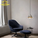 GobekUsa Industrial Retro LED Bedside Pendant Lights for Bedroom, Kitchen, Dining Room