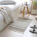 GobekUsa Bohemian Tassel Rug - Retro Hand Woven Carpet for Home Decor