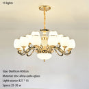 GobekUsa Jade Pendant Lamp: European Luxury for Living Room, Villa, Dining Room, Bedroom