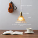 GobekUsa Clear Glass LED Copper Chandelier Pendant Light for Modern Home Decor.
