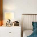 GobekUsa Geometric Table Lamp: Nordic Retro Design for Home Decor & Study Room Lighting