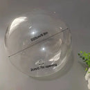 GobekUsa Clear Glass Pendant Lamp Shade with 2.2cm Thread for Chandeliers & Hanging Lights