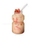 GobekUsa Borosilicate Glass Cups for Milk, Juice, Tea, Coffee - Heat-resistant & Stylish