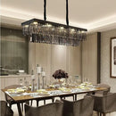 GobekUsa Gold Crystal Chandelier for Living Room Bedroom Decor