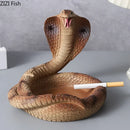 GobekUsa Cobra Ashtray Resin Crafts: Stylish Smoking Accessories for Home and Office